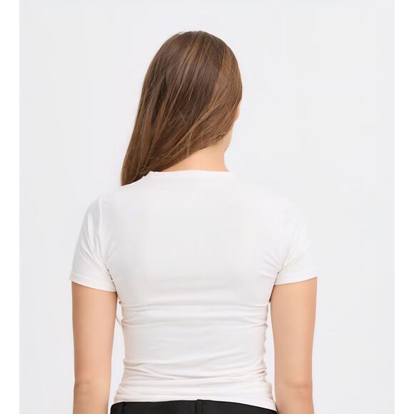 Ichi/Bruna Rizk IHESSA Fall 2025 Release T-Shirt, Size Small, Color Cloud Dancer - Picture 2 of 8